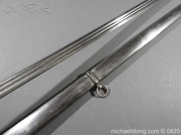 Victorian Royal Scots 6th Vol Btn Basket Hilt Sword - Image 7
