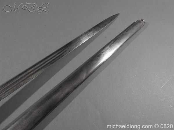 Victorian Royal Scots 6th Vol Btn Basket Hilt Sword - Image 8