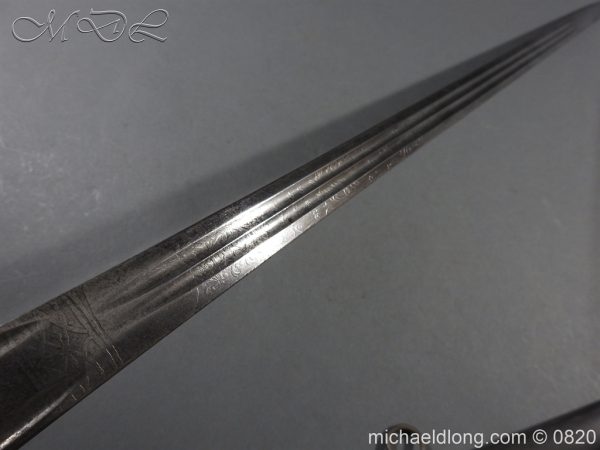Victorian Royal Scots 6th Vol Btn Basket Hilt Sword - Image 11