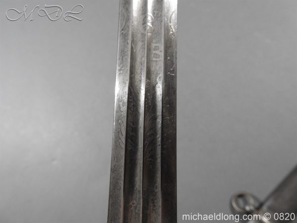Victorian Royal Scots 6th Vol Btn Basket Hilt Sword - Image 13