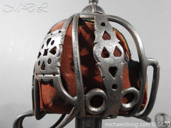 Victorian Royal Scots 6th Vol Btn Basket Hilt Sword - Image 21