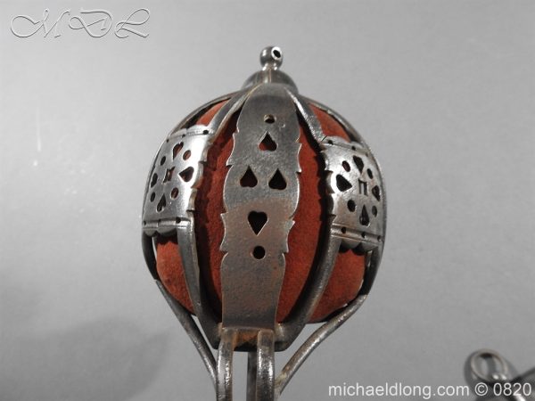 Victorian Royal Scots 6th Vol Btn Basket Hilt Sword - Image 22