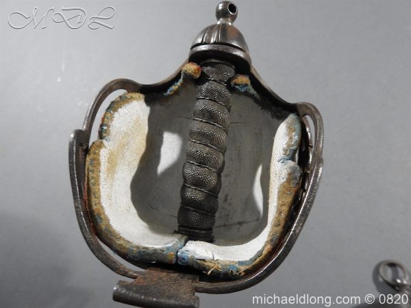 Victorian Royal Scots 6th Vol Btn Basket Hilt Sword - Image 24