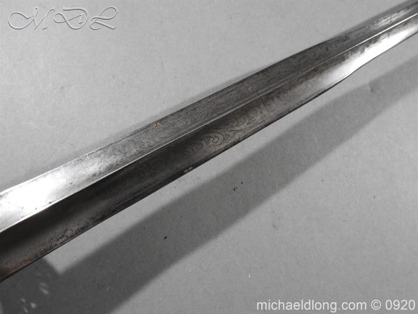 English Silver Hilt Sword Hallmarked 1755 - Image 3