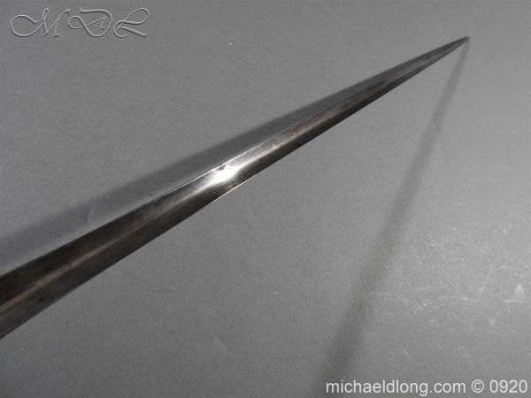 English Silver Hilt Sword Hallmarked 1755 - Image 8