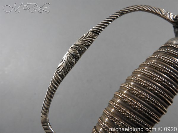 English Silver Hilt Sword Hallmarked 1755 - Image 16