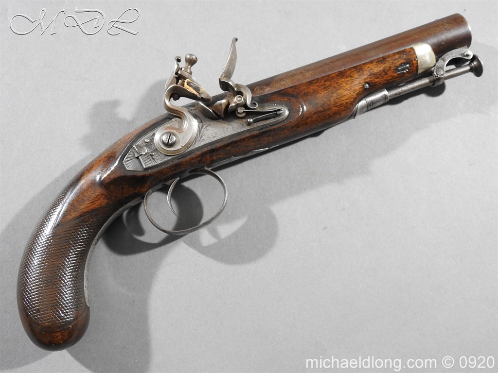 Flintlock Pistol by Stevens London