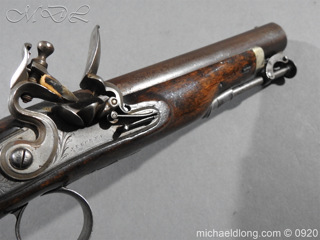Flintlock Pistol by Stevens London - Image 13