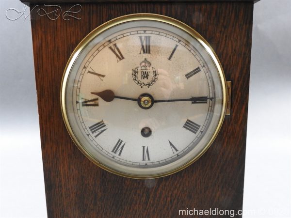 WW2 RAF Officer's Mess Mantle Clock - Image 2