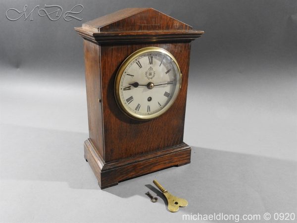 WW2 RAF Officer's Mess Mantle Clock - Image 8