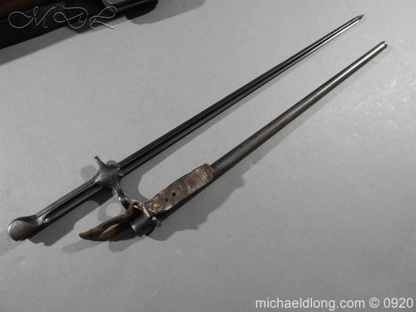 michaeldlong.com 10839 600x450 Schmidt Rubin Model 1889 7.5 x 53.5mm M1892 Bayonet All Matching