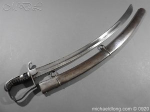 1796 Light Cavalry Sword Officer's Sword