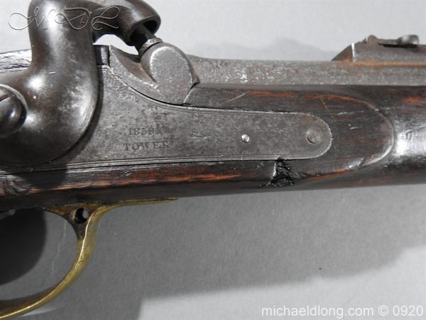 Enfield Tower 3 Band Rifle Dated 1859 - Image 17