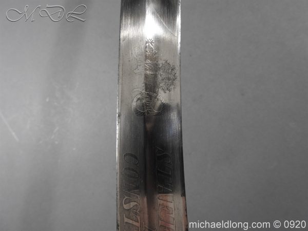 Victorian Staffordshire Constabulary Police Sword - Image 13