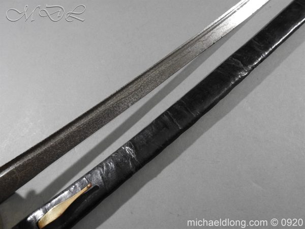 British Model 1842 Brass Hilted Hanger - Image 3
