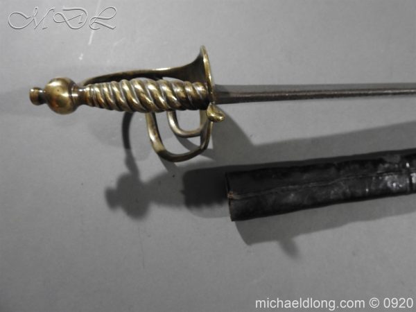 British Model 1842 Brass Hilted Hanger - Image 6