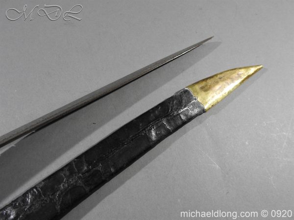 British Model 1842 Brass Hilted Hanger - Image 8