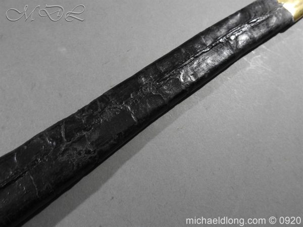 British Model 1842 Brass Hilted Hanger - Image 9