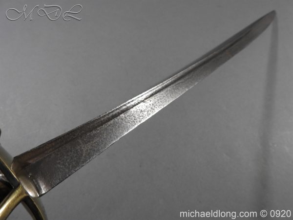 British Model 1842 Brass Hilted Hanger - Image 12