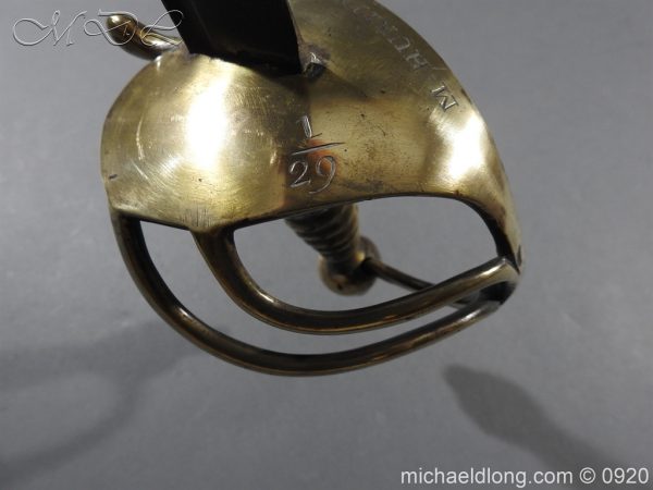 British Model 1842 Brass Hilted Hanger - Image 15