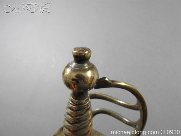 British Model 1842 Brass Hilted Hanger - Image 19