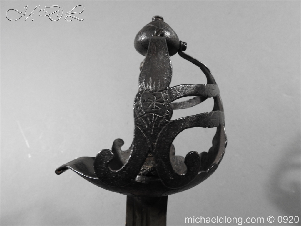 English Mortuary Sword with Hounslow Blade - Image 9