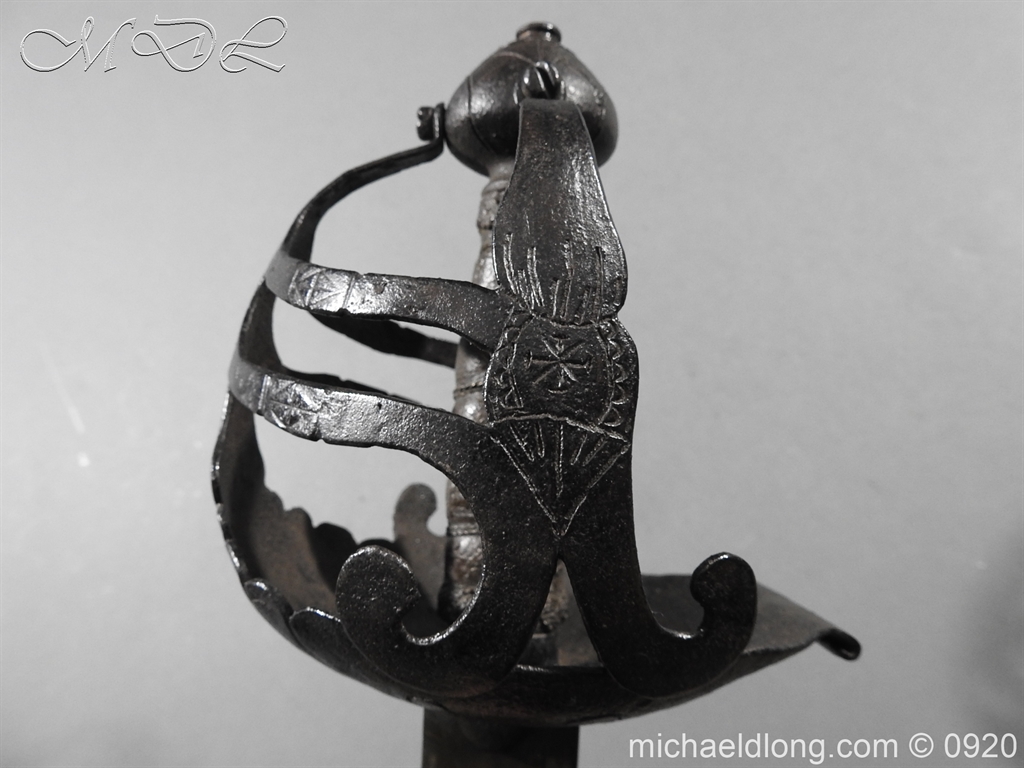 English Mortuary Sword with Hounslow Blade - Image 12