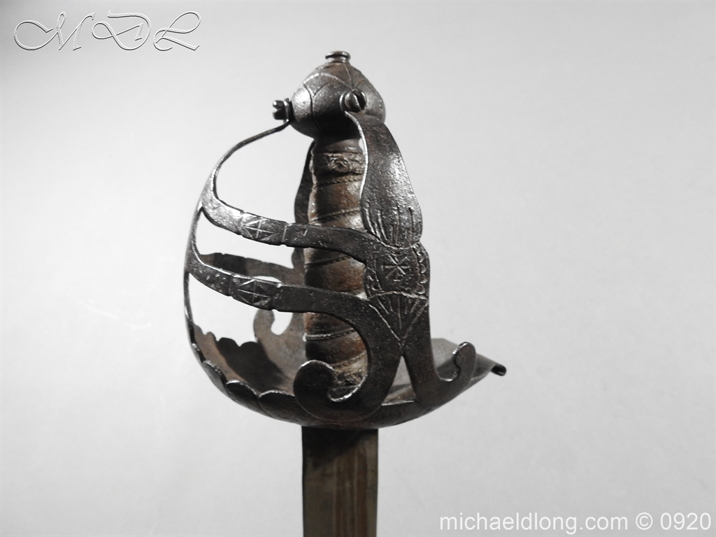 English Mortuary Sword with Hounslow Blade - Image 21