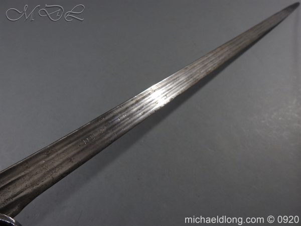 Scottish Infantry Officer's Back Sword c 1720 - Image 11