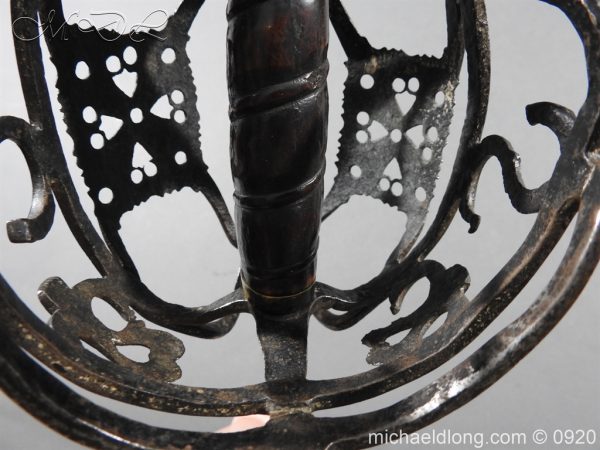 Scottish Infantry Officer's Back Sword c 1720 - Image 19
