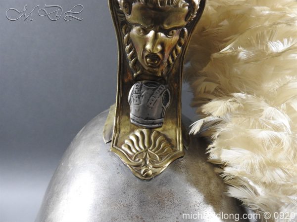 Belgian Cuirassiers Helmet c 1820 - Image 4