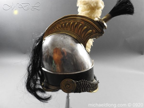 Belgian Cuirassiers Helmet c 1820 - Image 7