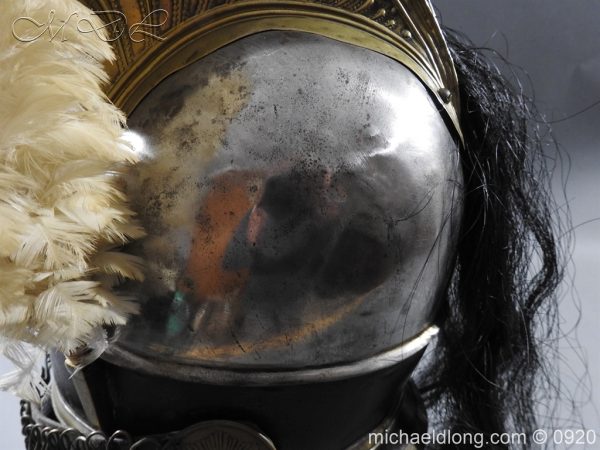 Belgian Cuirassiers Helmet c 1820 - Image 15