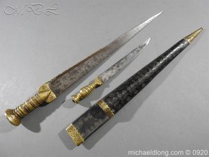 Scottish Dirk Engraved SCHOTLAND NO UNION Dated 1703