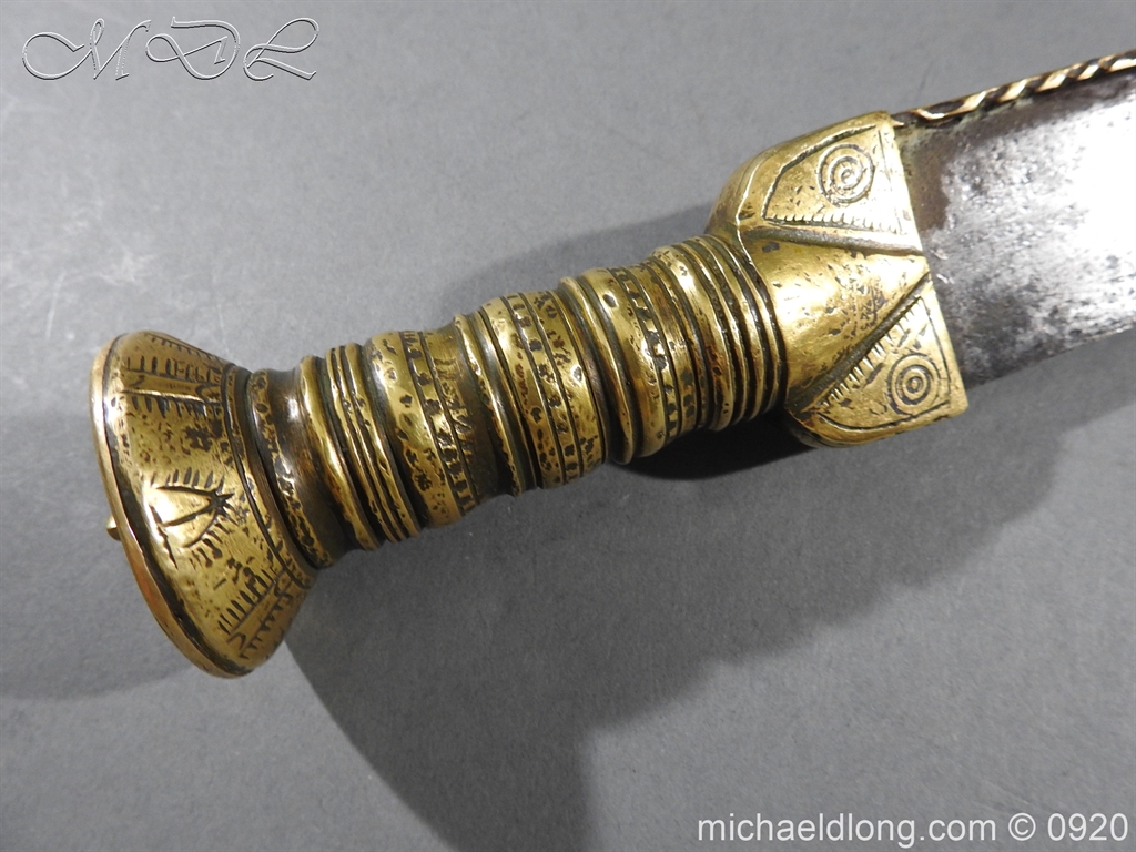 Scottish Dirk Engraved SCHOTLAND NO UNION Dated 1703 - Image 4