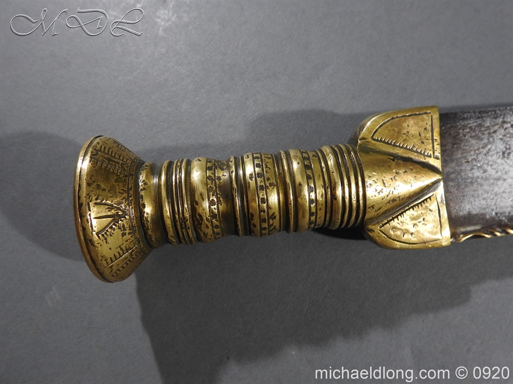 Scottish Dirk Engraved SCHOTLAND NO UNION Dated 1703 - Image 8