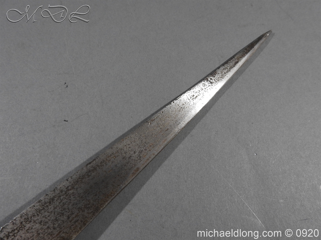 Scottish Dirk Engraved SCHOTLAND NO UNION Dated 1703 - Image 10