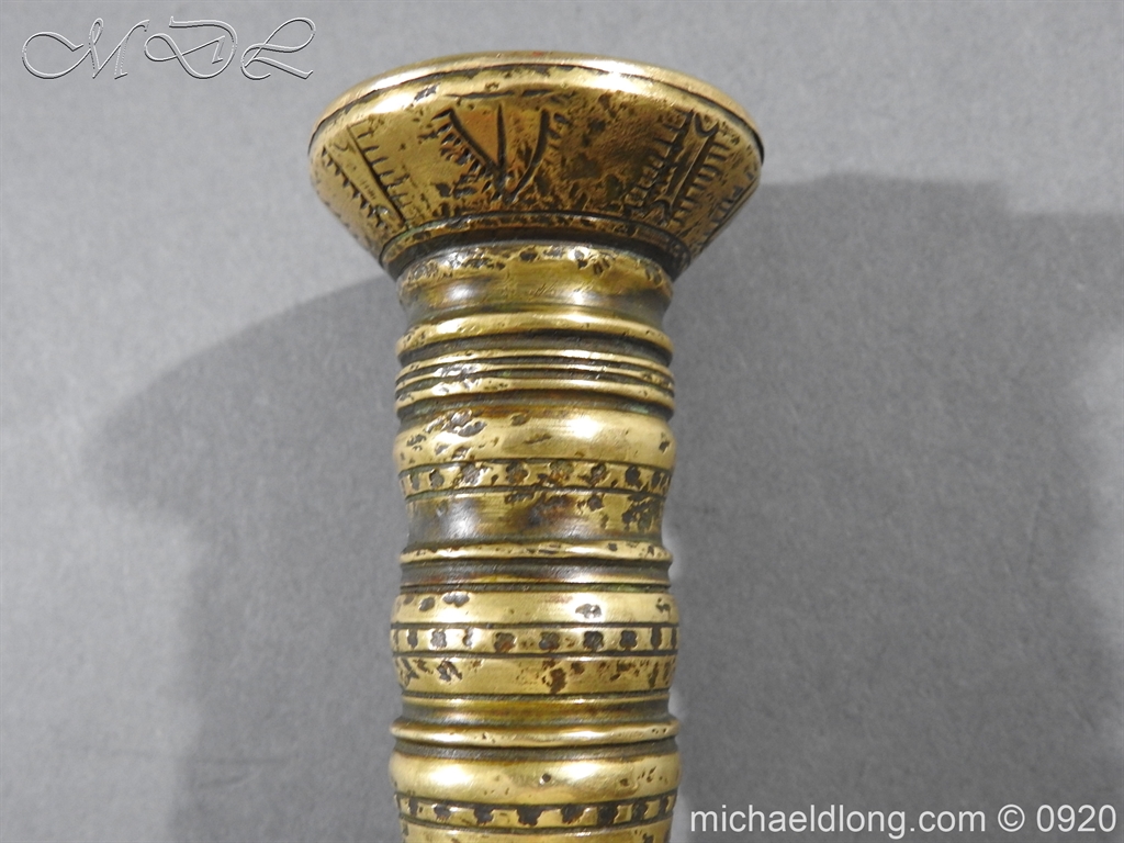 Scottish Dirk Engraved SCHOTLAND NO UNION Dated 1703 - Image 16