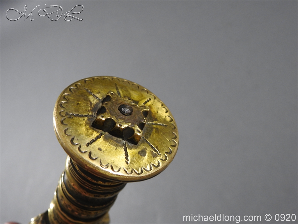 Scottish Dirk Engraved SCHOTLAND NO UNION Dated 1703 - Image 19