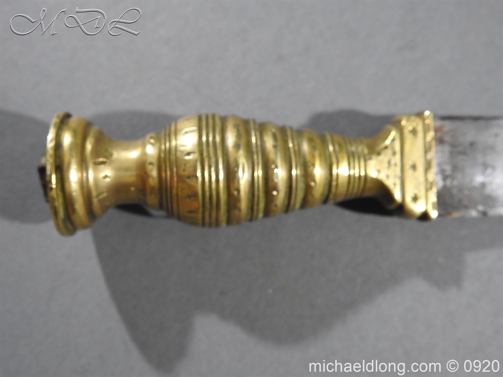 Scottish Dirk Engraved SCHOTLAND NO UNION Dated 1703 - Image 21