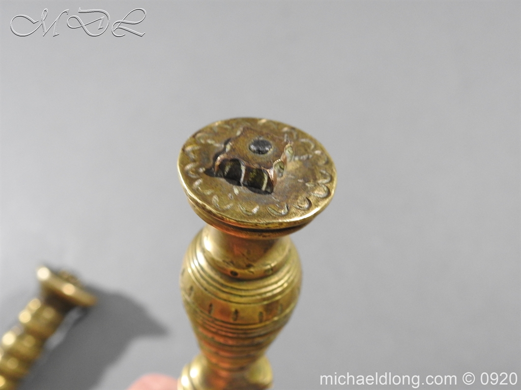 Scottish Dirk Engraved SCHOTLAND NO UNION Dated 1703 - Image 24