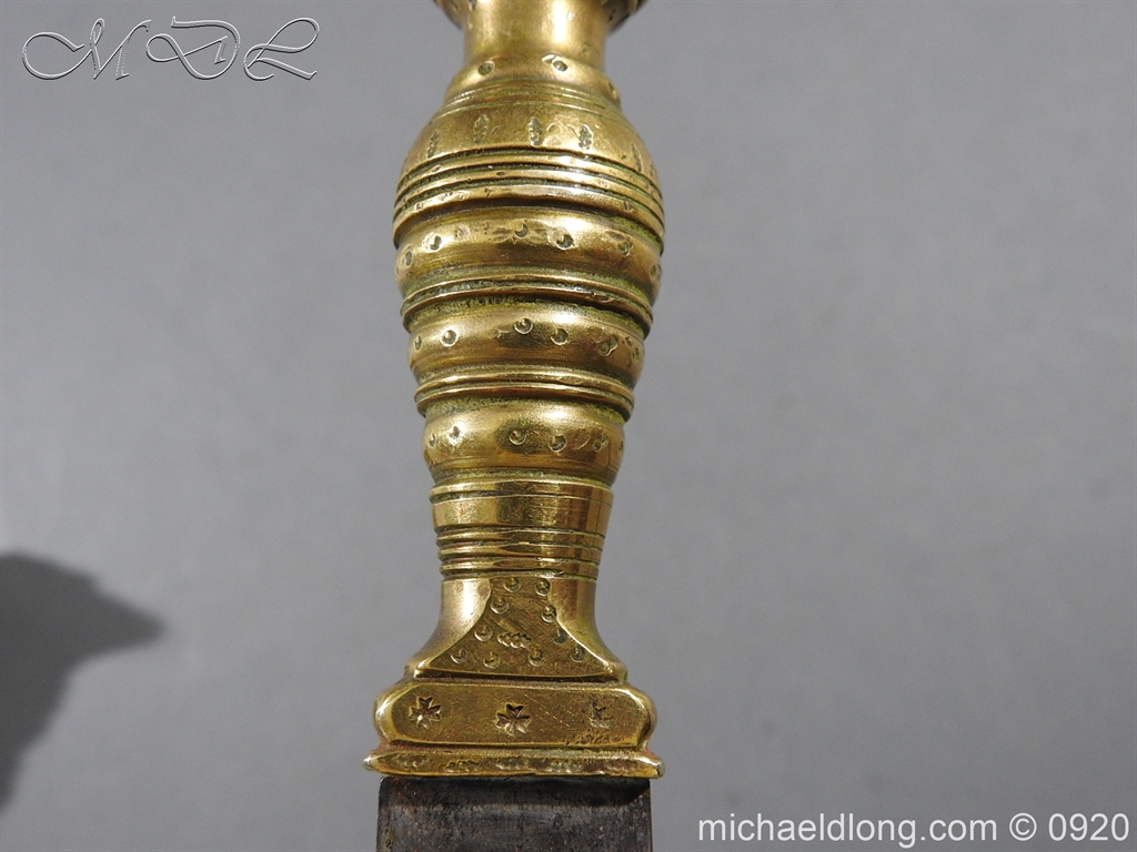 Scottish Dirk Engraved SCHOTLAND NO UNION Dated 1703 - Image 25