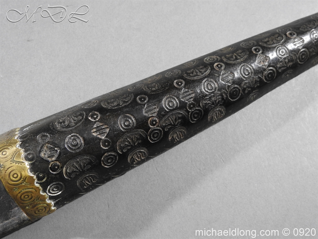 Scottish Dirk Engraved SCHOTLAND NO UNION Dated 1703 - Image 29