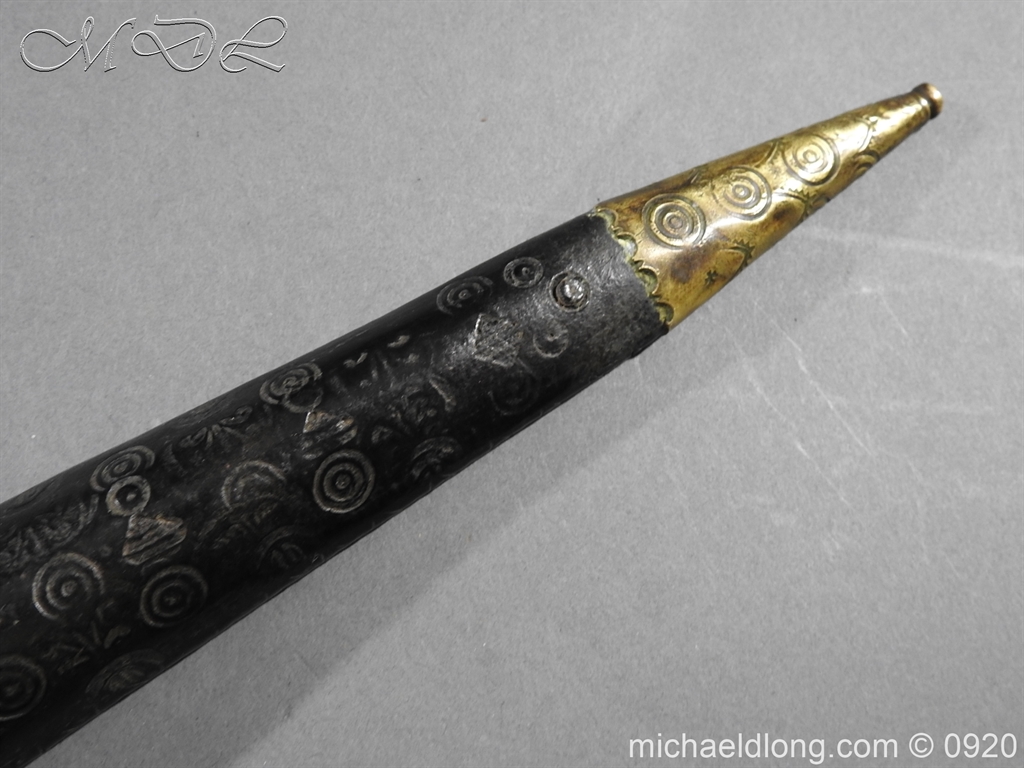Scottish Dirk Engraved SCHOTLAND NO UNION Dated 1703 - Image 30