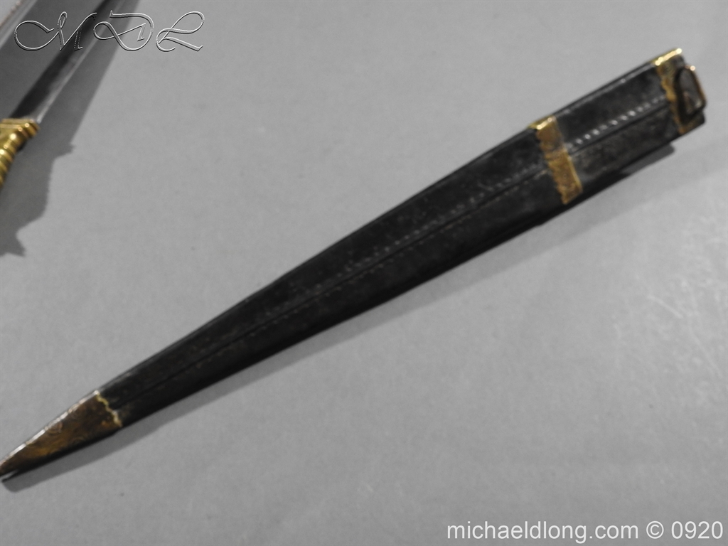 Scottish Dirk Engraved SCHOTLAND NO UNION Dated 1703 - Image 31