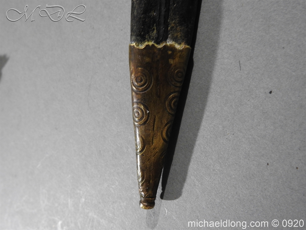 Scottish Dirk Engraved SCHOTLAND NO UNION Dated 1703 - Image 34