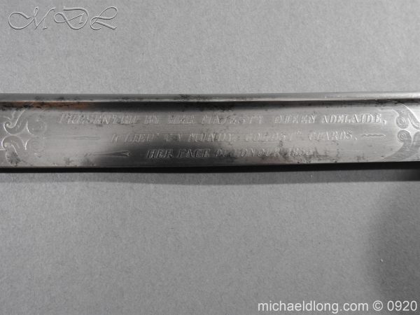 Page of Honour Sword Presented by HER MAJESTY QUEEN ADELAIDE 1835 - Image 15