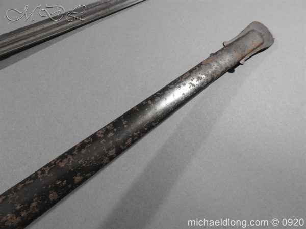 Imperial German Model 1889 Infantry Officer's Sword Damascus Blade - Image 13