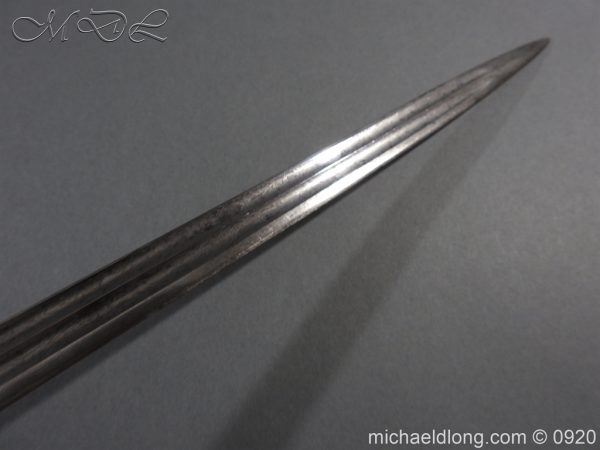 Imperial German Model 1889 Infantry Officer's Sword Damascus Blade - Image 18