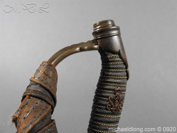 Imperial German Model 1889 Infantry Officer's Sword Damascus Blade - Image 27